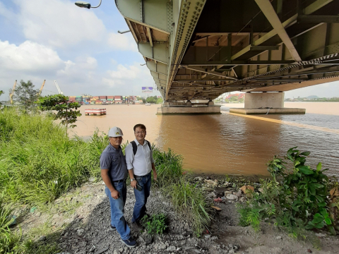 	Bơm keo Epoxy gia cố kết cấu cầu Đồng Nai (cầu cũ)