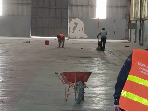 Thi công sàn Epoxy dự án CTY SX TM Sài Gòn RIVER VIỆT NAM