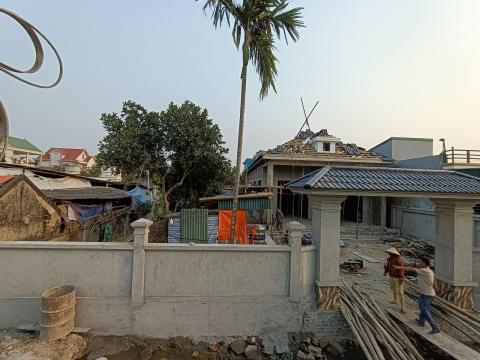 Dự Án nhà mái Nhật ở Nghệ An