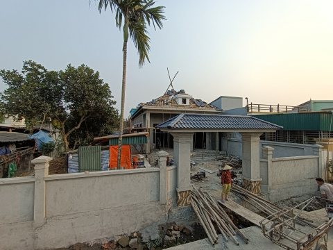 Dự Án nhà mái Nhật ở Nghệ An