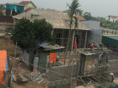 Dự Án nhà mái Nhật ở Nghệ An