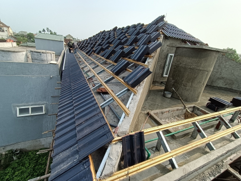 Dự Án nhà mái Nhật ở Nghệ An