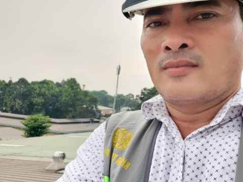 Thi công chống thấm dự án nhà máy xử lý nước thải khu công nghiệp Đồng An 1