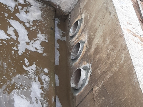 Thi công chống thấm dự án nhà máy xử lý nước thải khu công nghiệp Đồng An 1