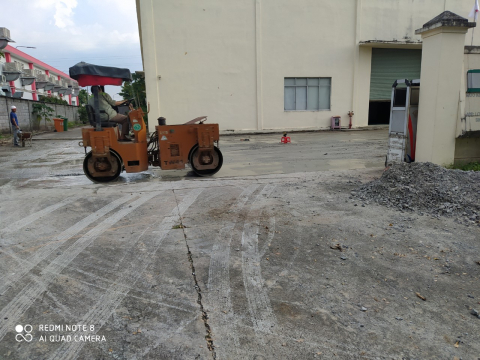 THI CÔNG NỀN SÂN CÔNG TY SATO IKEN VIETNAM KCN BÌNH DƯƠNG