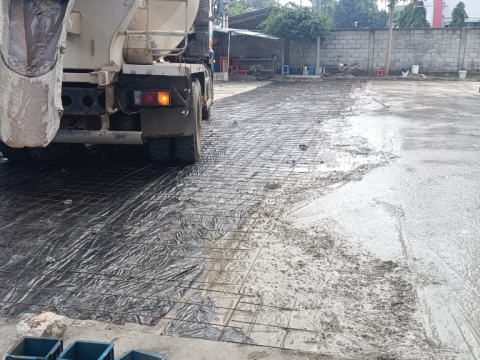 THI CÔNG NỀN SÂN CÔNG TY SATO IKEN VIETNAM KCN BÌNH DƯƠNG