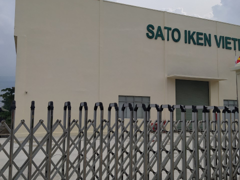 THI CÔNG NỀN SÂN CÔNG TY SATO IKEN VIETNAM KCN BÌNH DƯƠNG