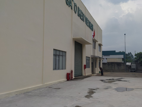 THI CÔNG NỀN SÂN CÔNG TY SATO IKEN VIETNAM KCN BÌNH DƯƠNG