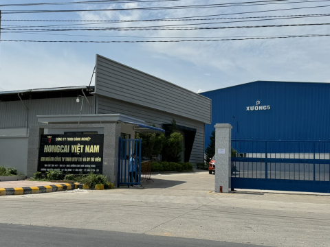 Dự án Công ty HONGCAI VIỆT NAM - Tân Uyên - Bình Dương